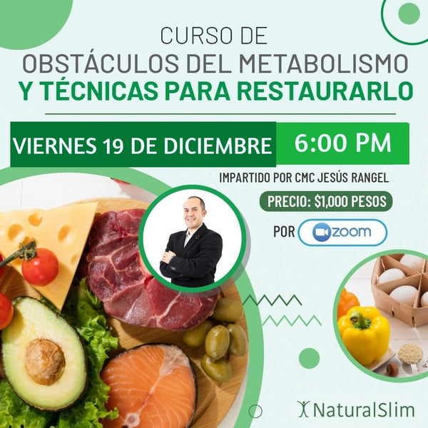 CURSO DE OBSTÁCULOS DEL METABOLISMO Y TÉCNICAS PARA RESTAURARLO
