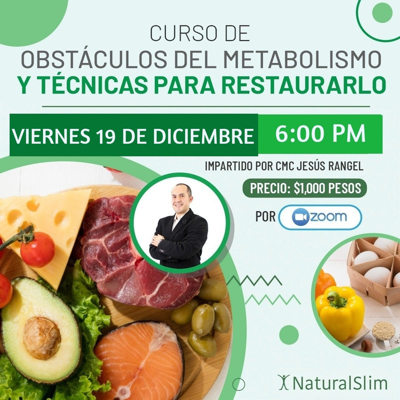 CURSO DE OBSTÁCULOS DEL METABOLISMO Y TÉCNICAS PARA RESTAURARLO