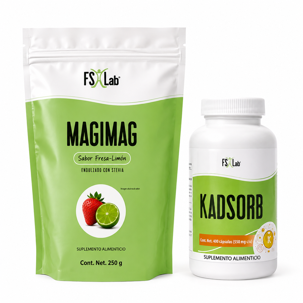 Kit Dúo Dinámico Potasio y Magnesio sabor Fresa-Limón (El Dúo Más Hablado Por Frank)