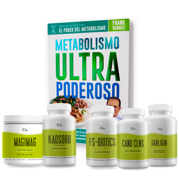 Kit Cand Clns y Dúo Dinámico con libro Metabolismo Ultra poderoso