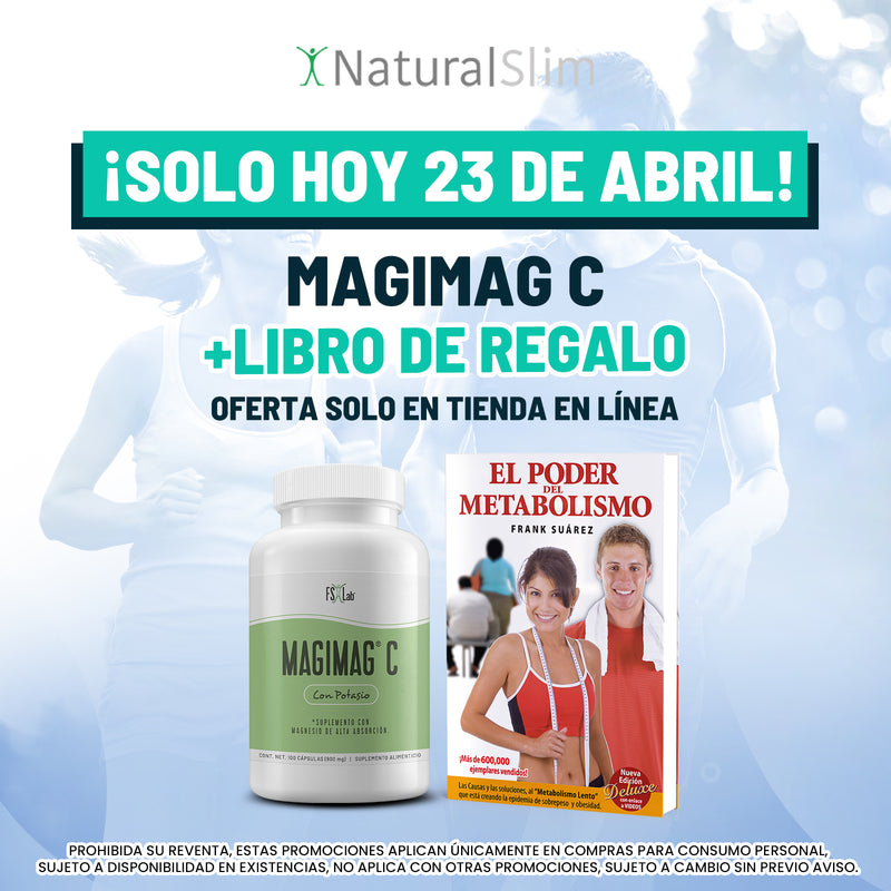 Magimag C + Libro El Poder del Metabolismo de regalo