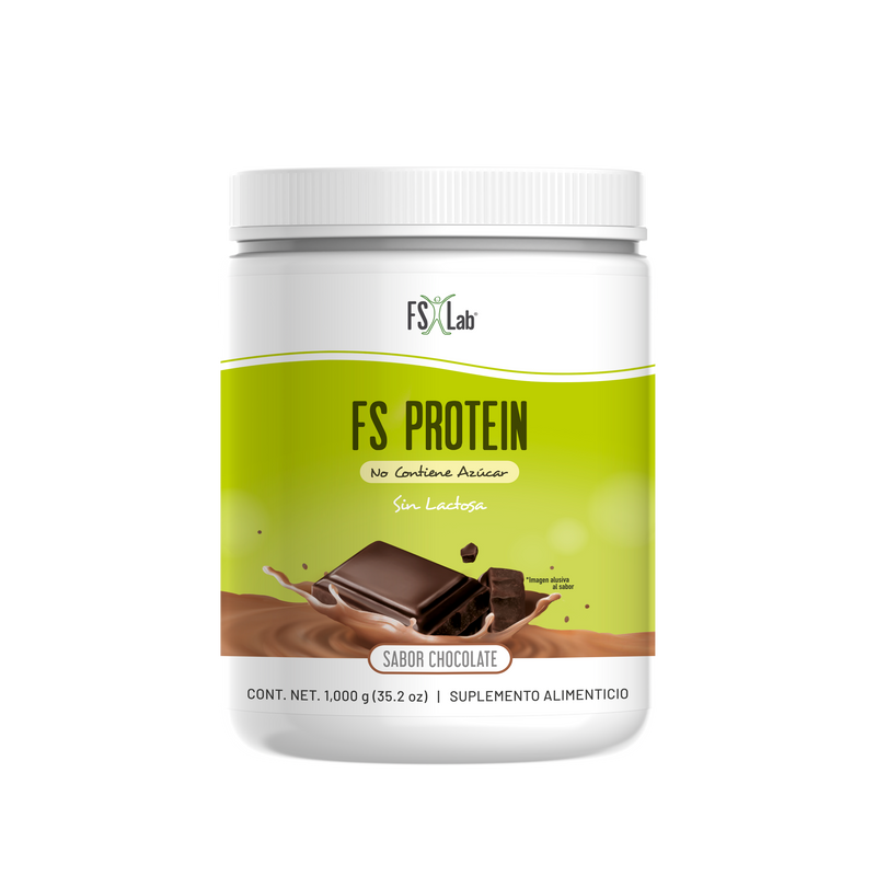 Proteína de Aislado de Suero de Leche-Whey Protein-FS- Protein Sin Azúcar 1 kilo Chocolate
