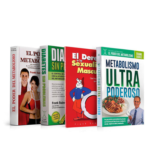 Kit de 4 libros de Frank Suárez