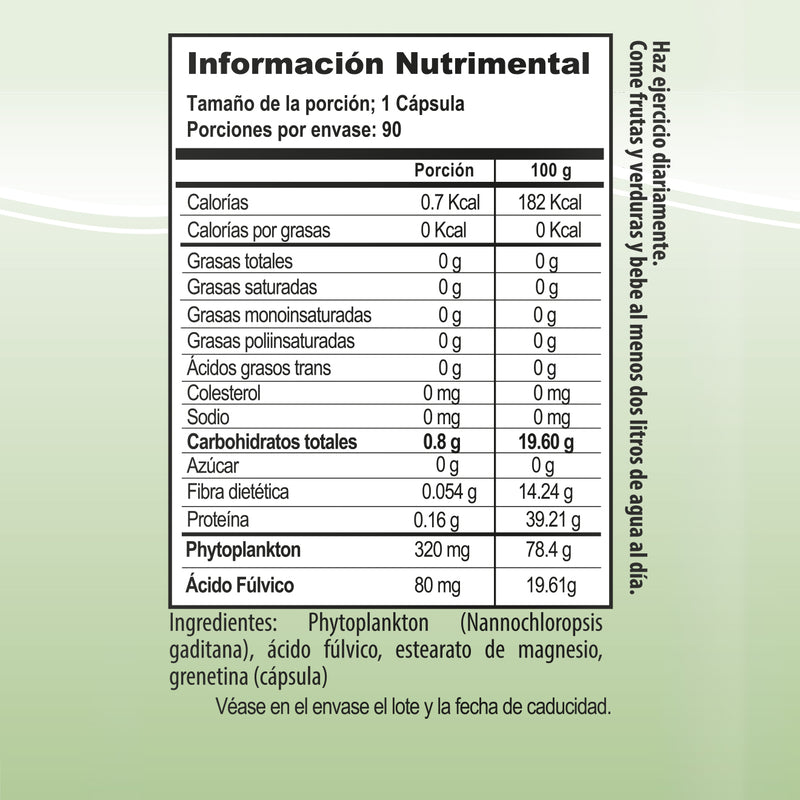 MejiMarket on Instagram: ✓NaturalSlim Somarenew Suplemento de fitoplancton  marino (Omega 3) con ácido fúlvico, superalimento y cápsula nutricional  completa, ayuda con el metabolismo, la energía y la salud general, 180  cápsulas ☑️El